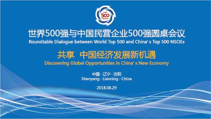 沈陽(yáng)世界500強與中國民營(yíng)企業(yè)500強圓桌會(huì )議在沈召開(kāi)